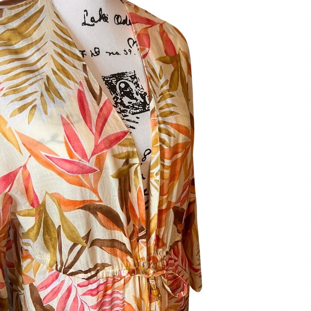 Love Riche Tropical Swim Maxi‎ Cover Up - Medium.